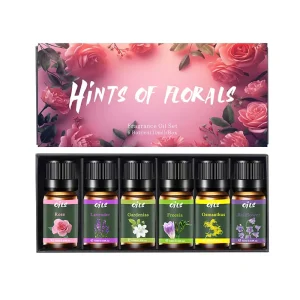 Aromatherapy Gift Set with  6 oils